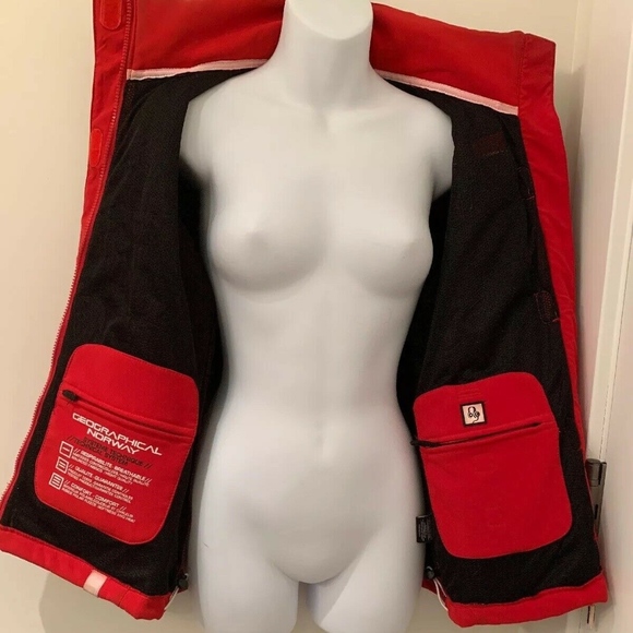 geographical Norway red outdoor soft-shell jacket - Picture 4 of 8